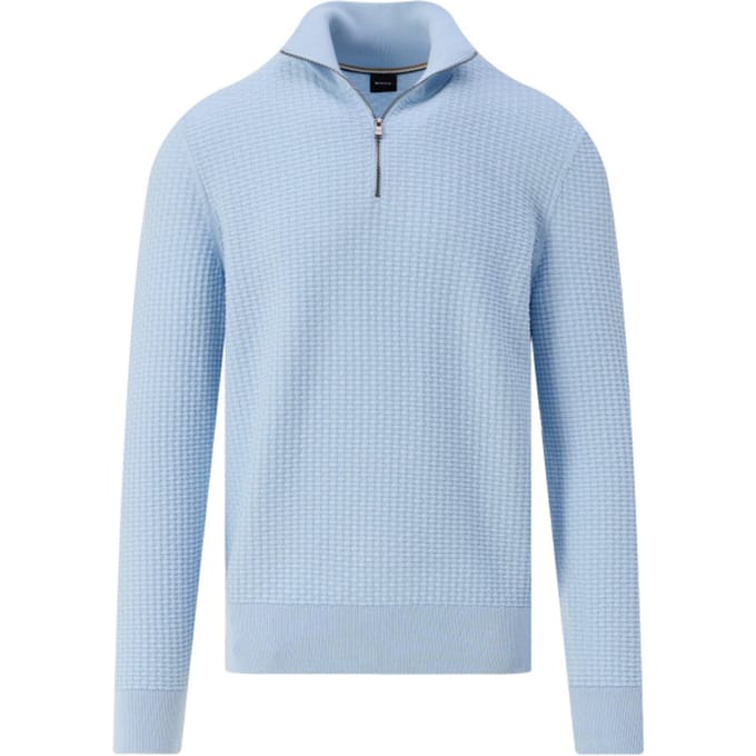 BOSS Black Pullover Blauw H-Ulicio 10276796 01 50555118/450