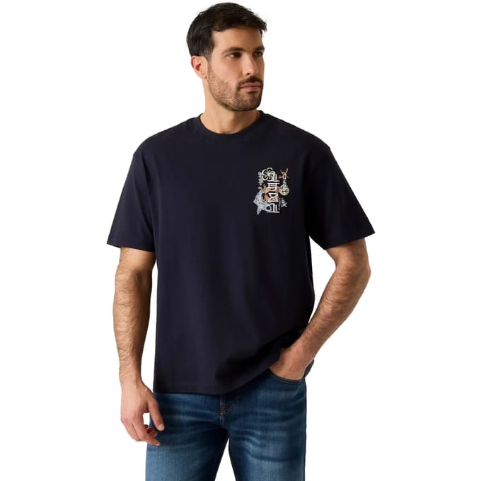 Oversized T-shirt Guess Japan Signs