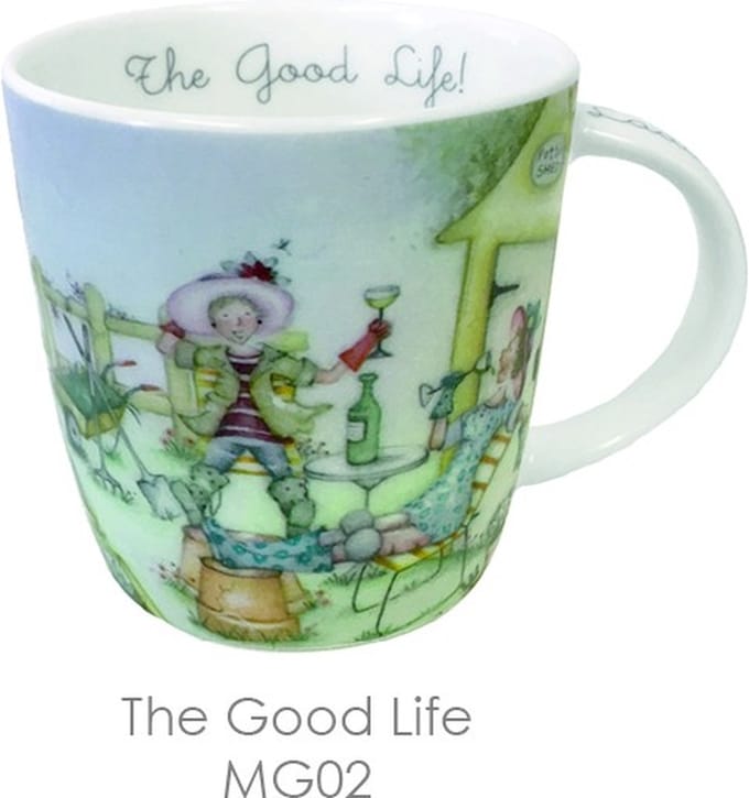 Mok 380 ml - The good life - Berni Parker