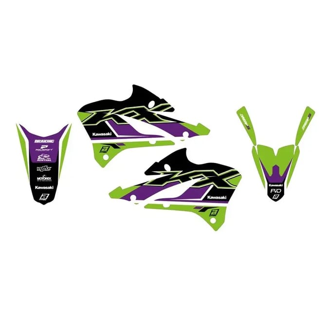 Motorfiets decoratie kit Blackbird Racing Dream Graphic 5
