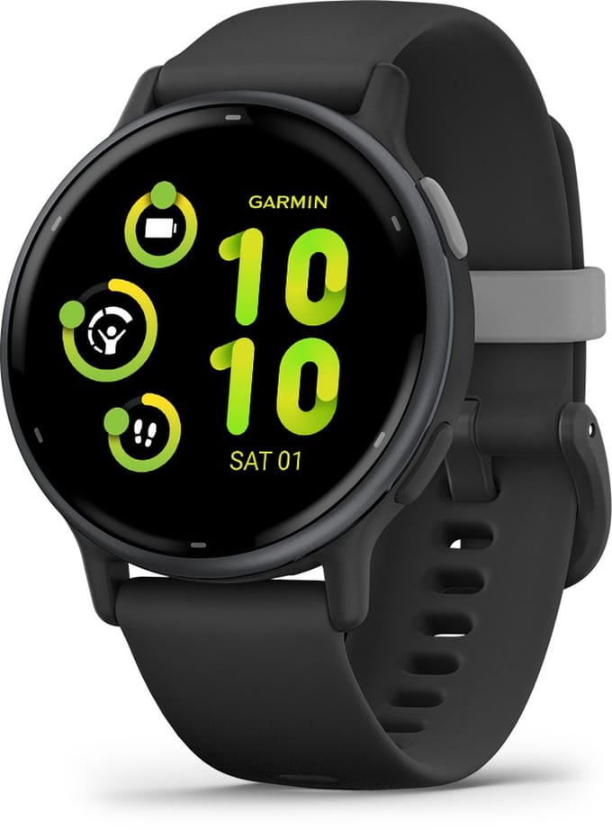 Garmin Vivoactive 5 - Sporthorloge - AMOLED-Scherm - Zwart