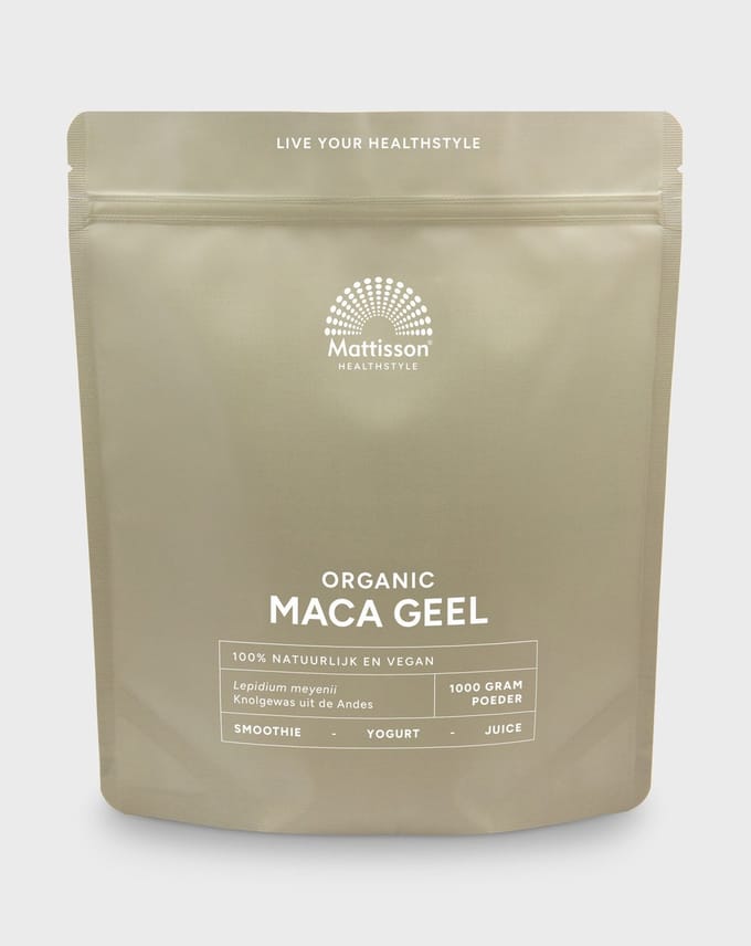Mattisson - Biologische Maca Poeder - Adaptogeen - 1 kg