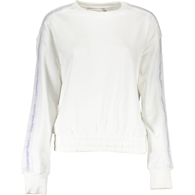 Crewneck Sweatshirt met Tape Detail