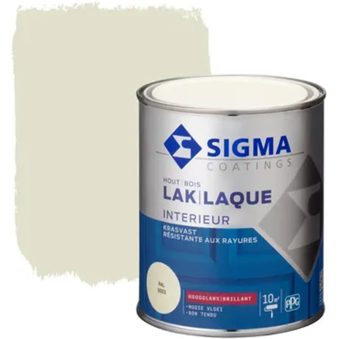 Sigma Lak Interieur Glans Ral 9003 0,75l