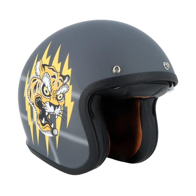 Jet motorhelm Helstons Tiger Helmet En-2206