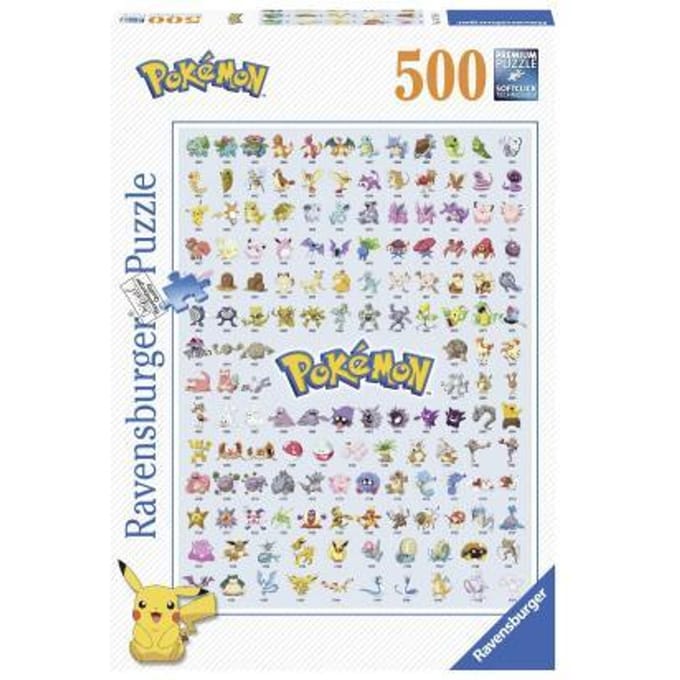 Ravensburger puzzel PokÃ©mon - Legpuzzel - 500 stukjes