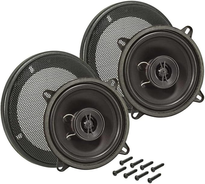 Luidsprekerset - Coaxiaal Systeem - Auto Audio - 2-Weg Systeem - 130 mm - Zwart