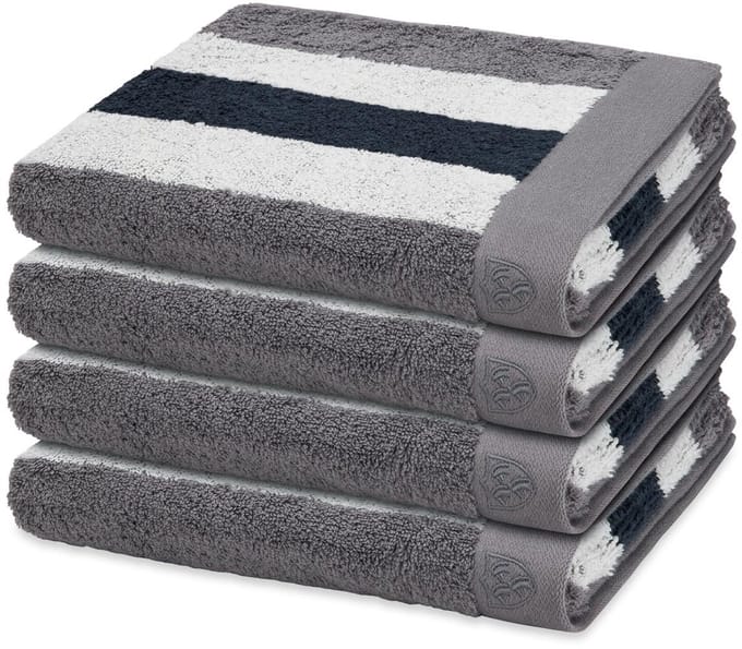 Ross Sonstiges 4 X handdoek - in set 4 pack Doubleface Stripes