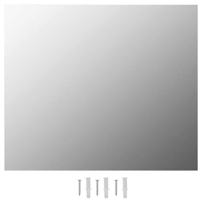 vidaXL - Spiegel - frameloos - 80x60 - cm - glas