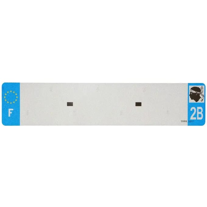 Nummerplaatstrip voor pvc Top Plaq 2B
