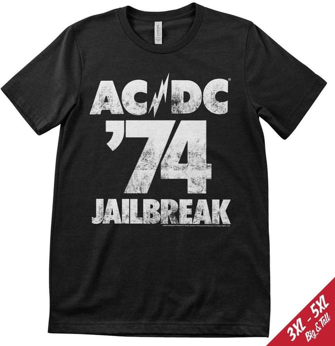 AC/DC 74 Jailbreak T-shirt PS-1-ACDC006-H70-7