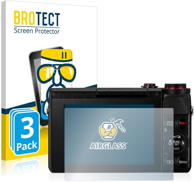 Screenprotector 3 Stuks voor Canon PowerShot G7 X G7X Beschermglas transparant