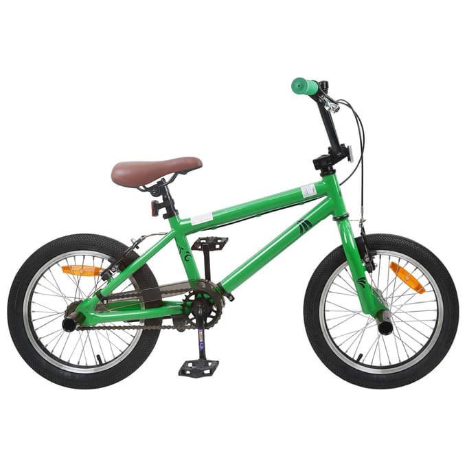 vidaXL - BMX - Fiets - 18 - Inch - voor - 7-10 - jaar - oud - Groen