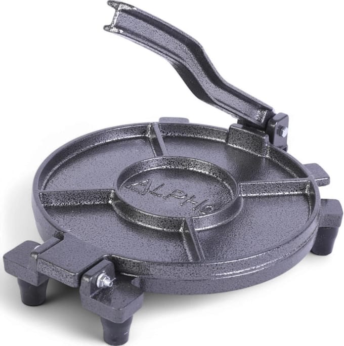 Zware Gietijzeren Tortillapers voor Empanadas, Arepas en Flatbreads