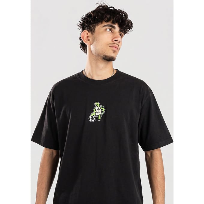 A.LAB Jerry Soccer Boxy T-Shirt zwart