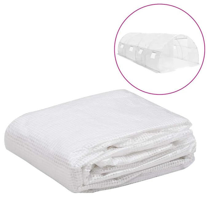 vidaXL - Kashoes - vervangend - (18 - m²) - 3x6x2 - m - transparant