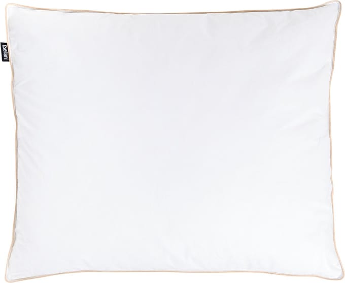 ETNA - Hoofdkussen 3 vakken - Wit - 50 x 60 cm - Hoog - Eendenveren