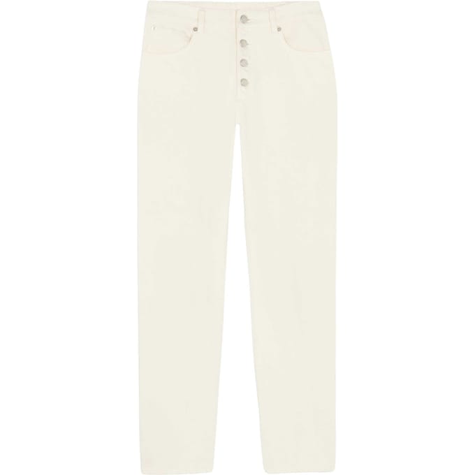 BA&SH Jean Amber Blanc Taglia: M | Pantaloni Outlet | Donna | Giallo