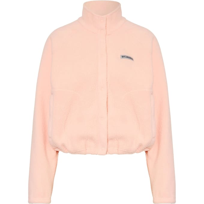 Columbia Womens Jasper Ridge Pebbled Fleece Full Snap