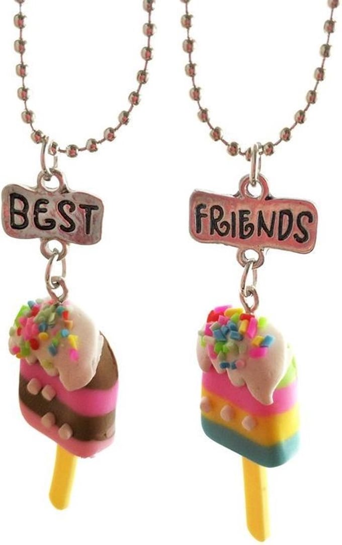 Fako Bijoux® - Vriendschapsketting - BFF Ketting - IJsjes - Best Friends