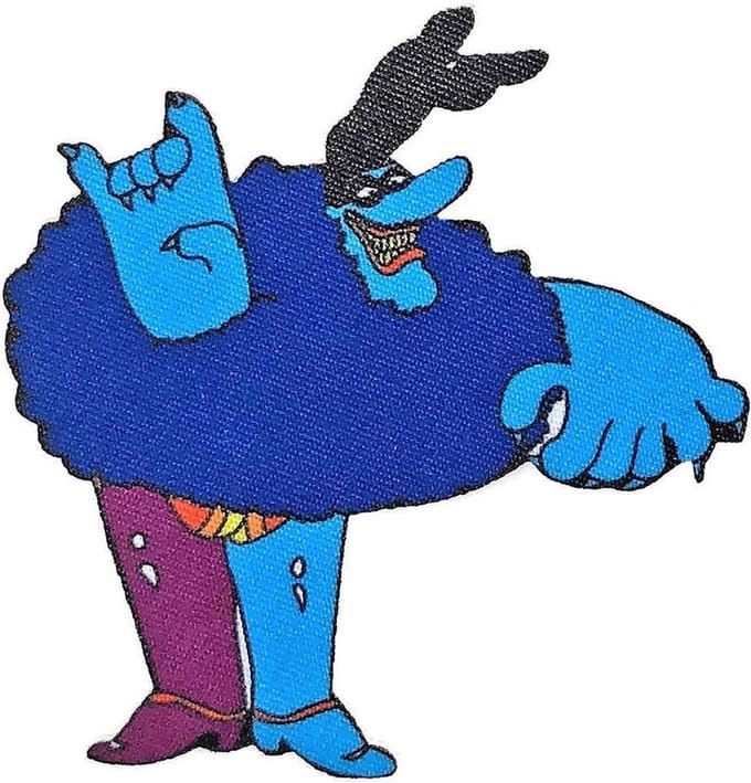 The Beatles - Yellow Submarine Chief Blue Meanie 2 Patch - Multicolours