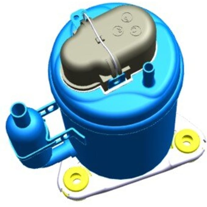 AEG compressor, kompleet 140043872013