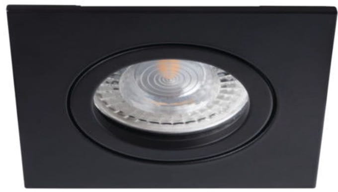 LED inbouwspot Nathan -Vierkant Wit -Sceneswitch -Dimbaar -5W -Philips LED