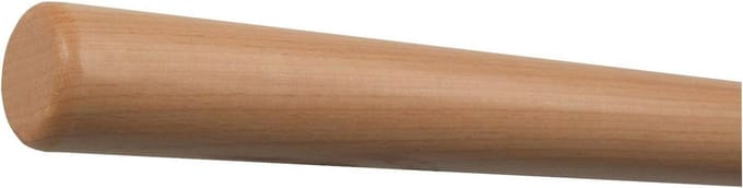 Beukenhouten Trapleuning voor Wandmontage - Ø 42 mm