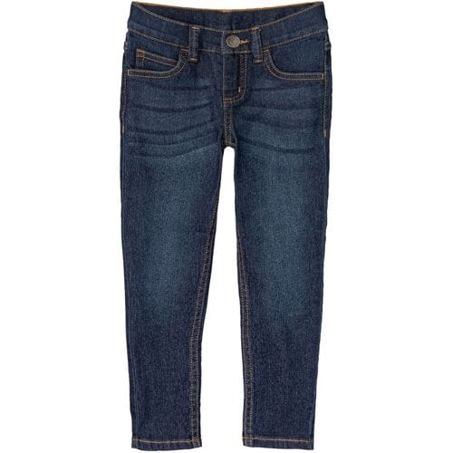 LUPILU Kinder jeans - Slim fit (Donkerblauw, 98)