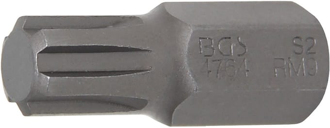 BGS Bitsaandrijving buitenzeskant 10 mm (3/8") wigprofiel (v...