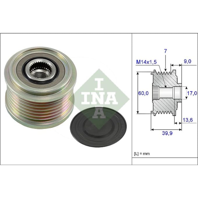 Schaeffler Ina Generator vrijloop INA 535 0215 10