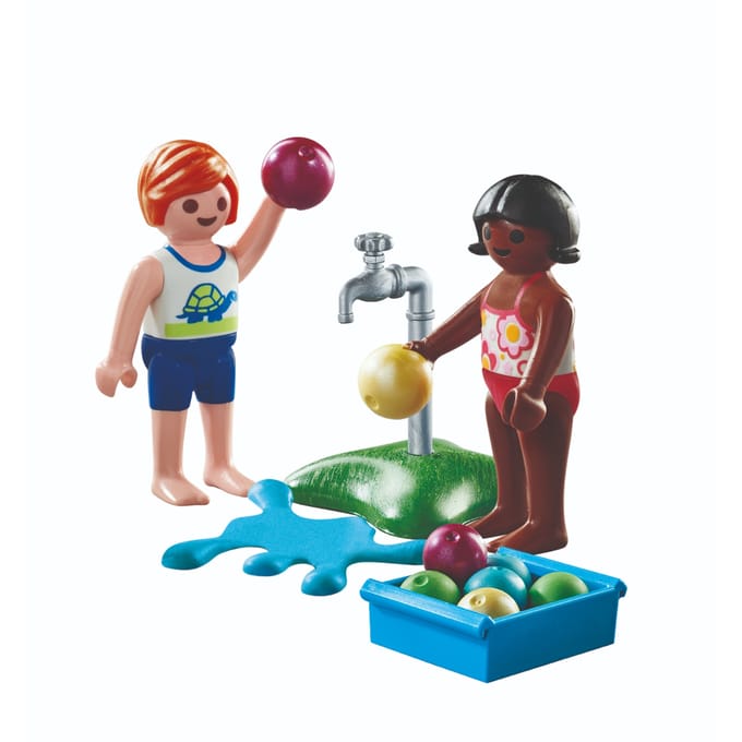 PLAYMOBIL Special Plus Kinderen met waterballonnen - 71166
