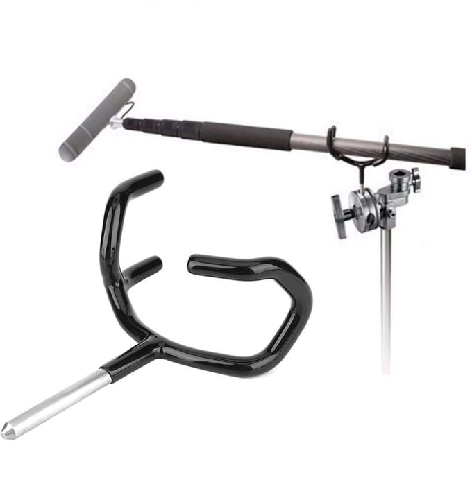 Dailygoods- Microfoonarm Aluminium - Microfoonstandaard - Duurzaam - Antislip - Zachte Coating - Voor Boompole/C-standaard