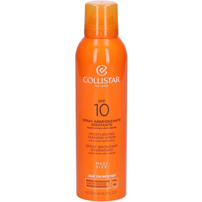 Collistar Moisturizing Tanning Spray Zonnebrandcreme - SPF 10 - 200 ml