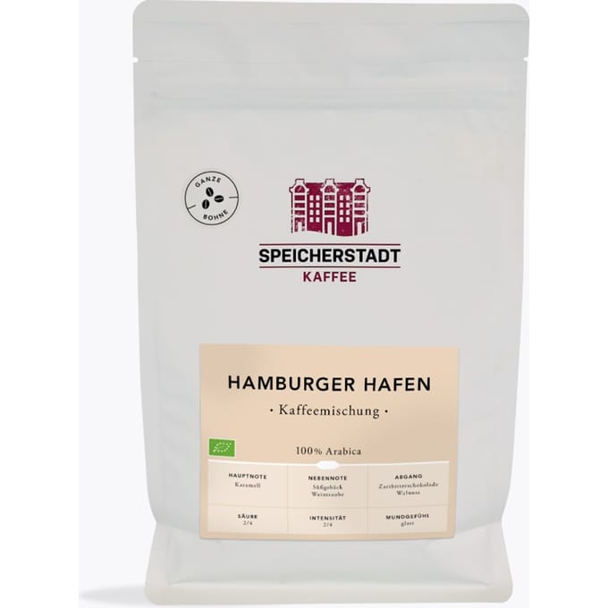 Speicherstadt Hamburg haven koffiemelange bio 500g