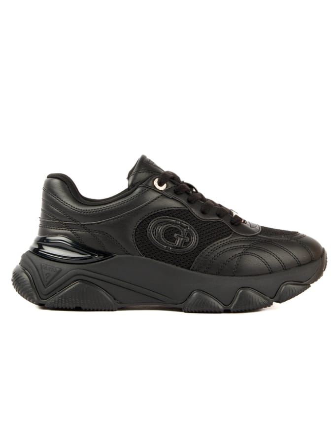 Guess Morriz dames sneaker - Zwart zwart - Maat 40