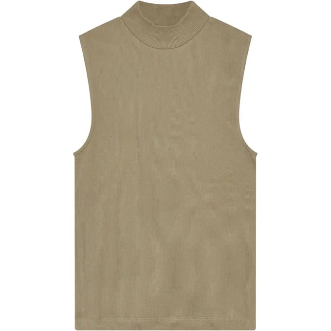Damestanktop met hoge hals KnowledgeCotton Apparel