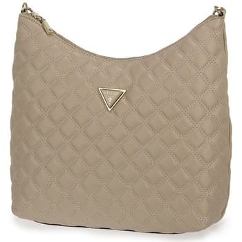 GUESS Schoudertas Giully Hobo Bag Light Beige