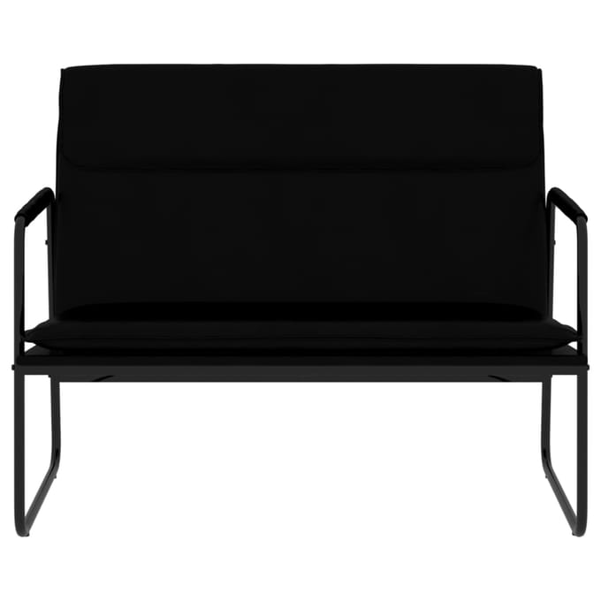 vidaXL - Bankje - 100x64x80 - cm - kunstleer - zwart