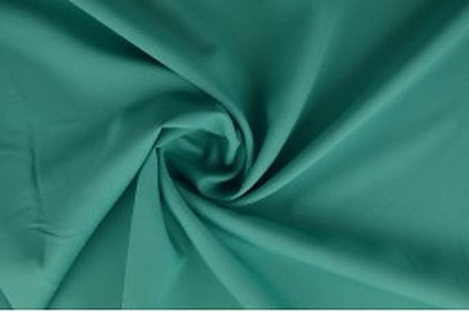 Terlenka stof - Turquoise - 15 meter