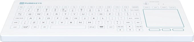 Purekeys medisch toetsenbord bedraad met touchpad