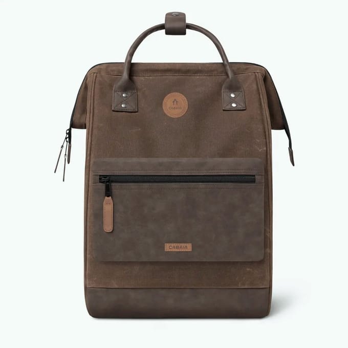 Cabaia Adventurer Large Laptoprugzak - 16 inch - 23L - Bruin