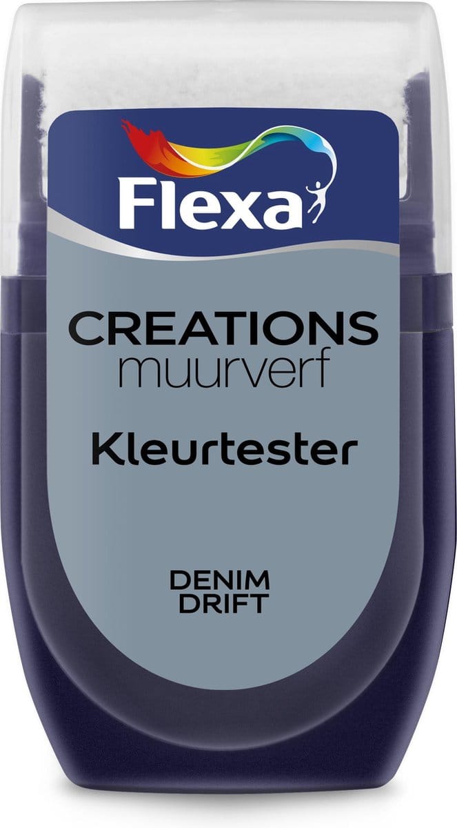Flexa - Creations - Muurverf - Kleurtester - Denim Drift - 30 ml