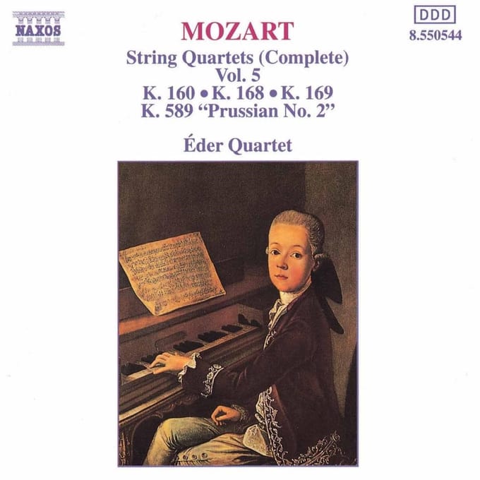 Eder Quartet - Mozart: String Quartets 5 (CD)
