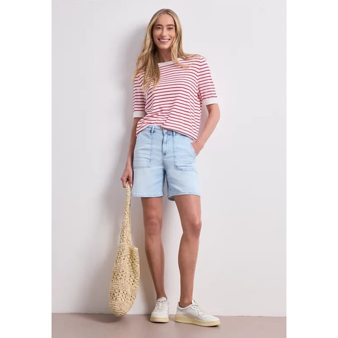 Straight Legs shorts in een casual pasvorm