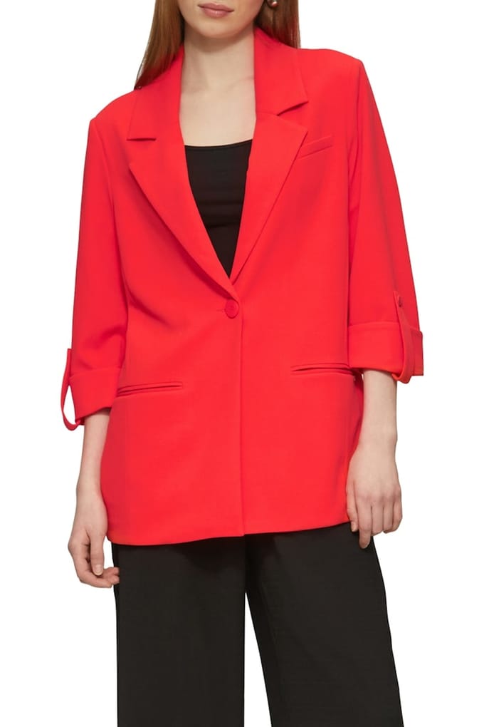 s.Oliver -qs Jackets Indoor Red Größe: 36 | Blazer Outlet | Damen | Rot