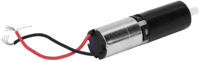 Mini DC-Motor - Reductiemotor Metaal - Modelbouw Robotica - Hoog Koppel 3V - 6 Mm - Metaal