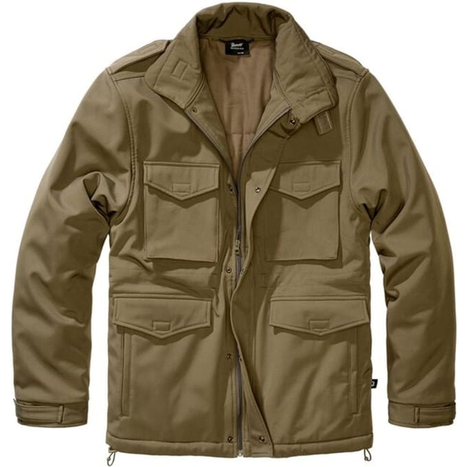 Brandit - Rockabilly Tussenseizoensjas - M65 Softshelljacket - S tot 5XL - voor Mannen - olijf
