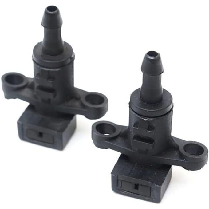 Paire de buses de lavage de pare-brise, Jet pour Kia Ceed Picanto Rio 2011 – 2018 black