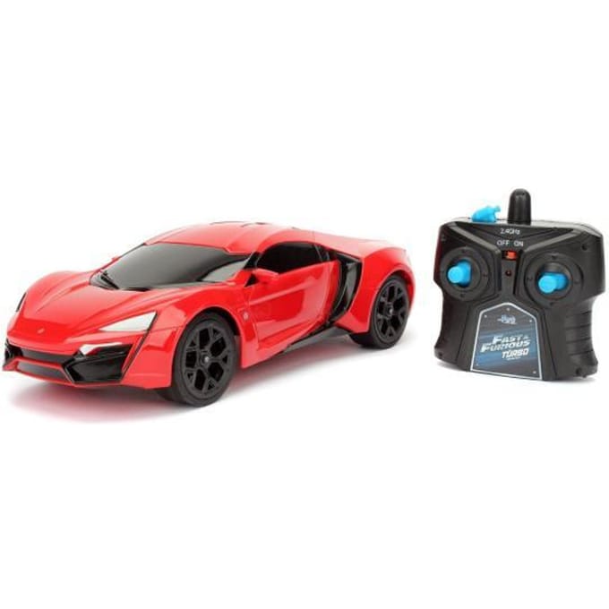 Fast & Furious RC Lykan Hypersport 1:16 RC Auto's